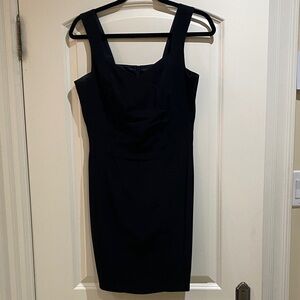Price Roman Black Dress